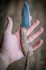 HF EDC Field Knife with Leather Sheath