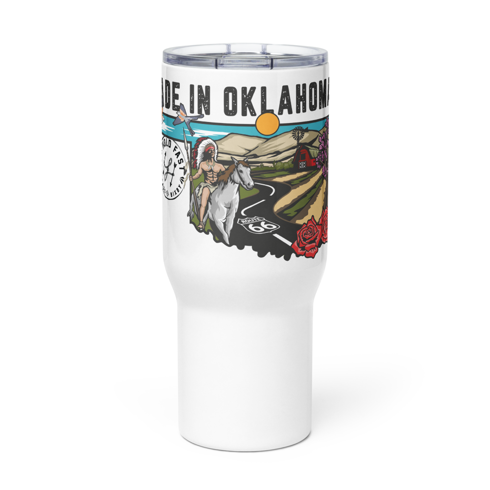Made In Oklahoma Travel Mug