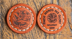 Courage Coins | Leather Magnetic Fidgets
