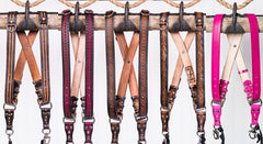 hand tooled MoneyMaker camera straps