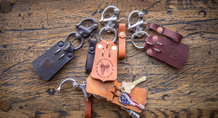 Western Saddle Up Keychain