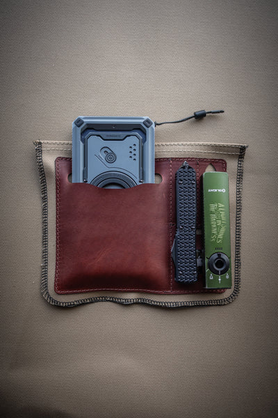 Khaki Chestnut Leather