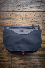 BRIEFING×LOOPWHEELER カモ ウエストバッグ Explorer Lens Quiver | Canvas and Leather Messenger Bag | Hold Fast