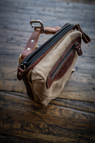 Khaki Chestnut Leather