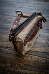 Khaki Chestnut Leather