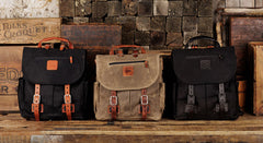 Explorer MoneyMaker Backpack | Canvas and Leather Camera Backpack