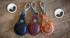 Leather AirTag Fob