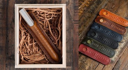 HoldFast Leather Pen Sleeve
