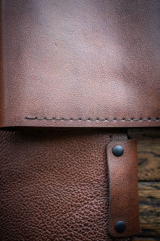 EDC Fieldbook | Leather Journal Cover & Pen Caddy | Hold Fast
