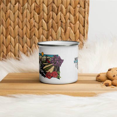 Made In Oklahoma Enamel Mug