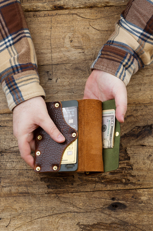 Indestructible Big Block Wallet | Hold Fast