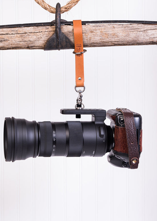 Camera Leash, Leather Wrist Strap