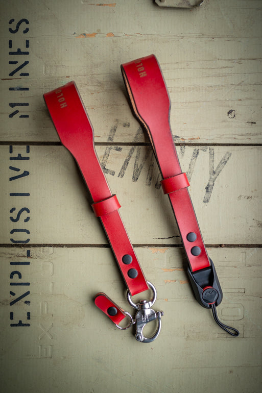 Classic Leather Wrist Strap Hold Fast
