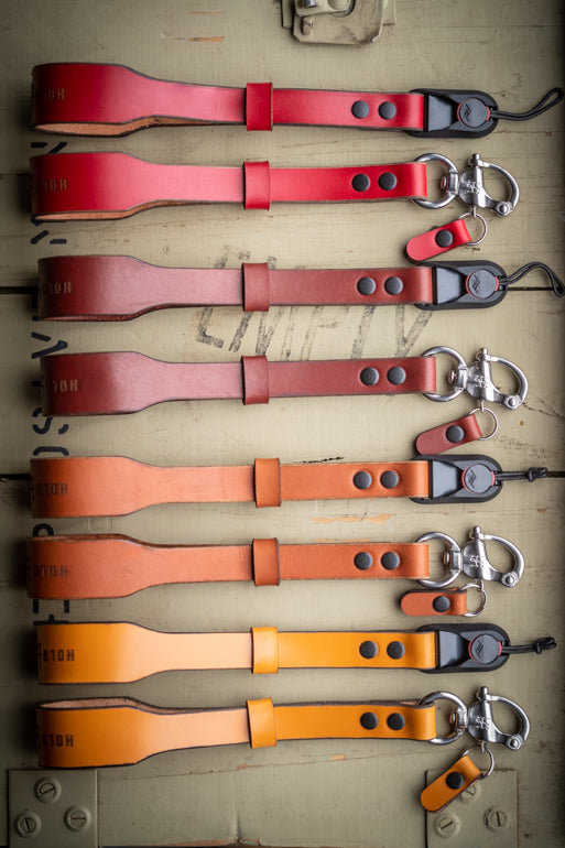 Classic Leather Wrist Strap Hold Fast