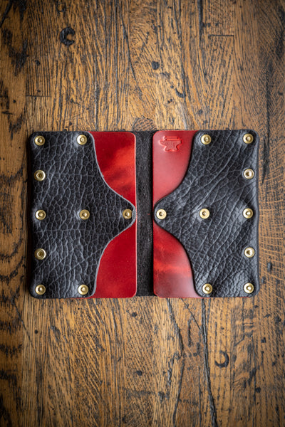 IBB01-BK-RD-BRASS