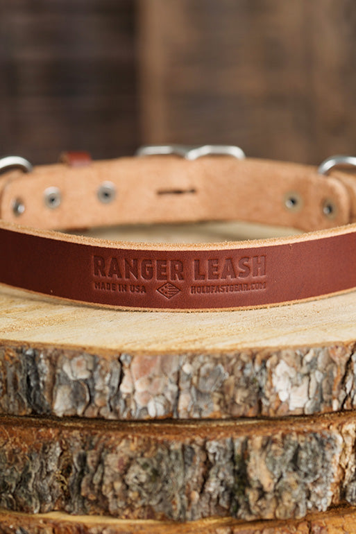 The Ranger Dog Collar 2 Ring Dog Collar Hold Fast
