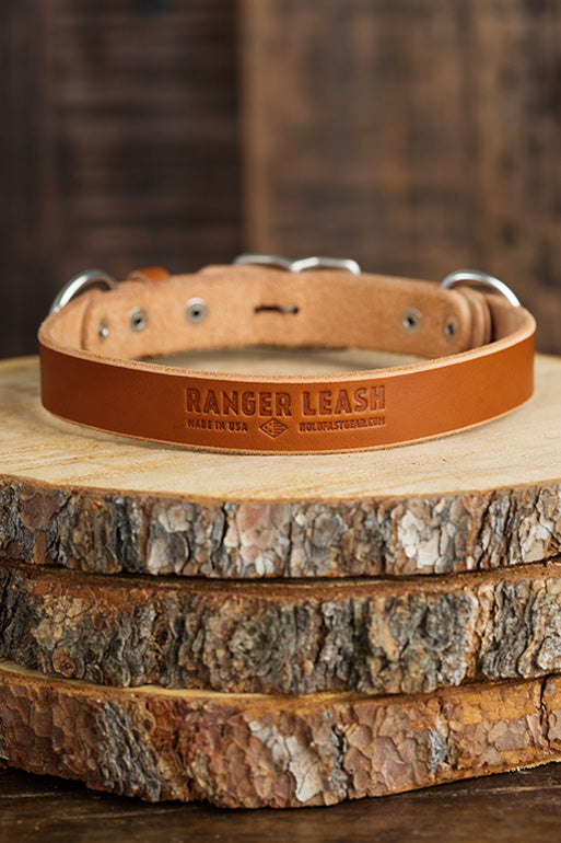 The Ranger Dog Collar 2 Ring Dog Collar Hold Fast