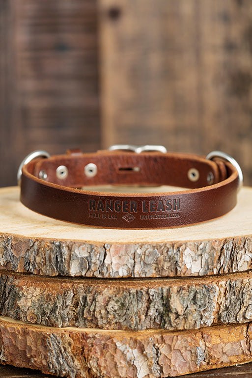 The Ranger Dog Collar 2 Ring Dog Collar Hold Fast