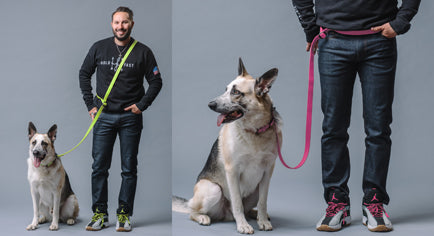 VEGAN RANGER DOG LEASH | HANDS FREE LEASH FOR YOUR PET